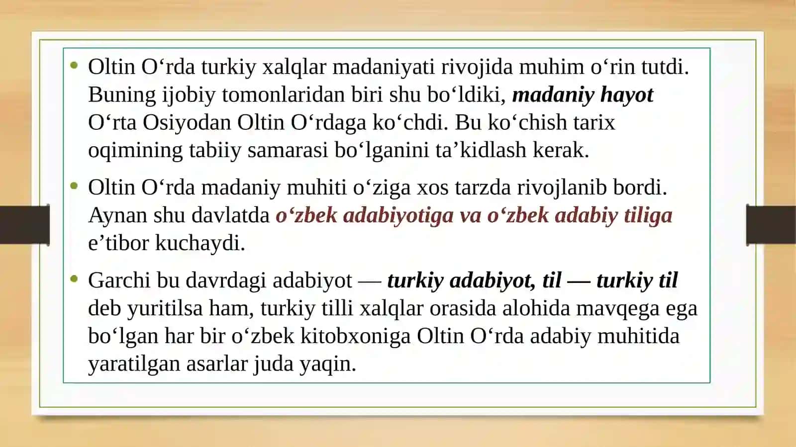 XIV–XV asrlar O'zbek adabiyotida lirik janrlar taraqqiyoti 3