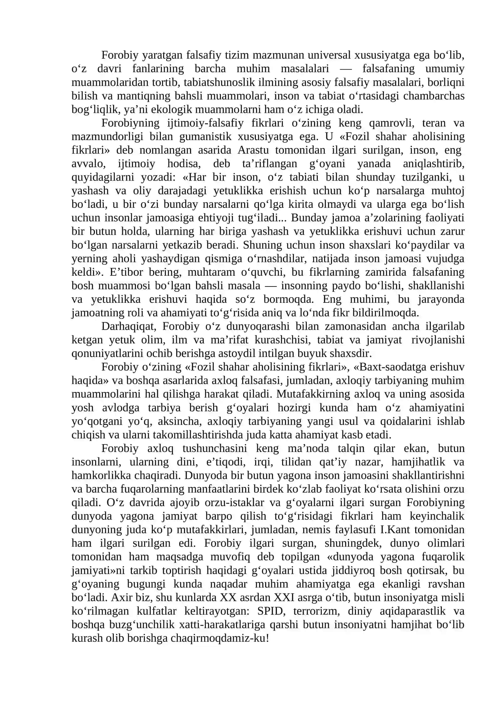 Abu Nasr Farobiyning pedagogic qarashlari 3