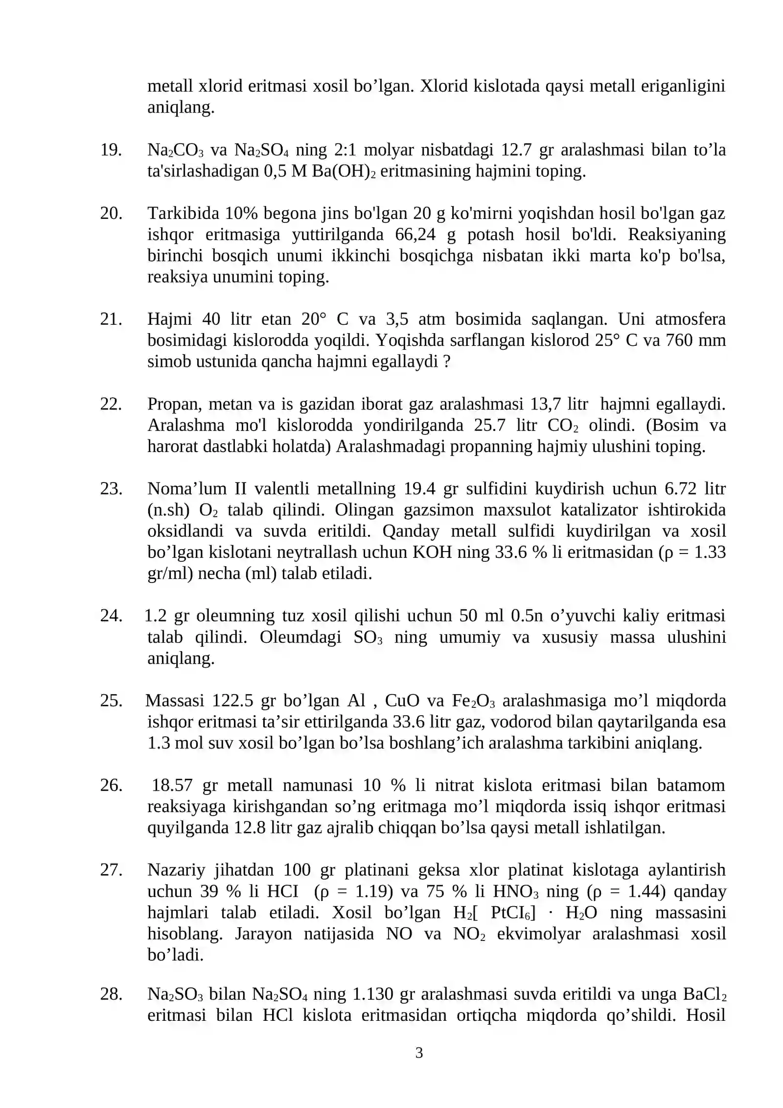 MURAKKAB MASALALAR VA ULARNING YECHIMLARI 3