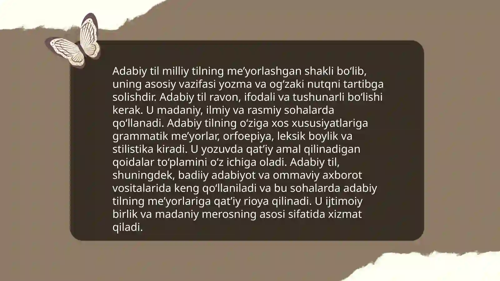 Adabiy til va shevalar 3