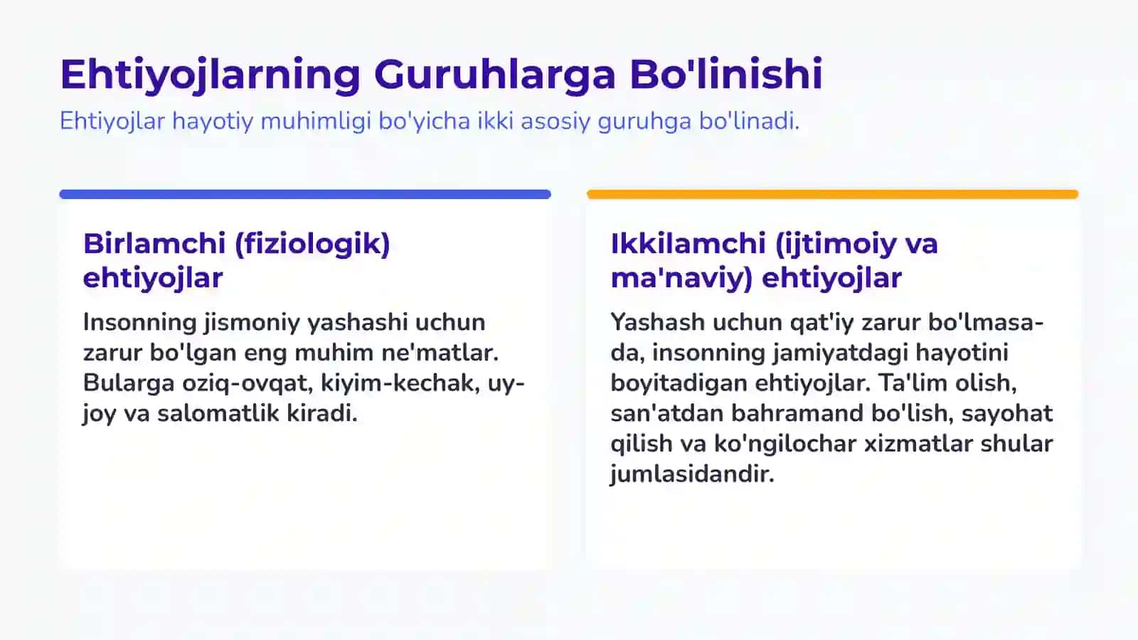 Iqtisodiyotning Asosiy Muammosi 3