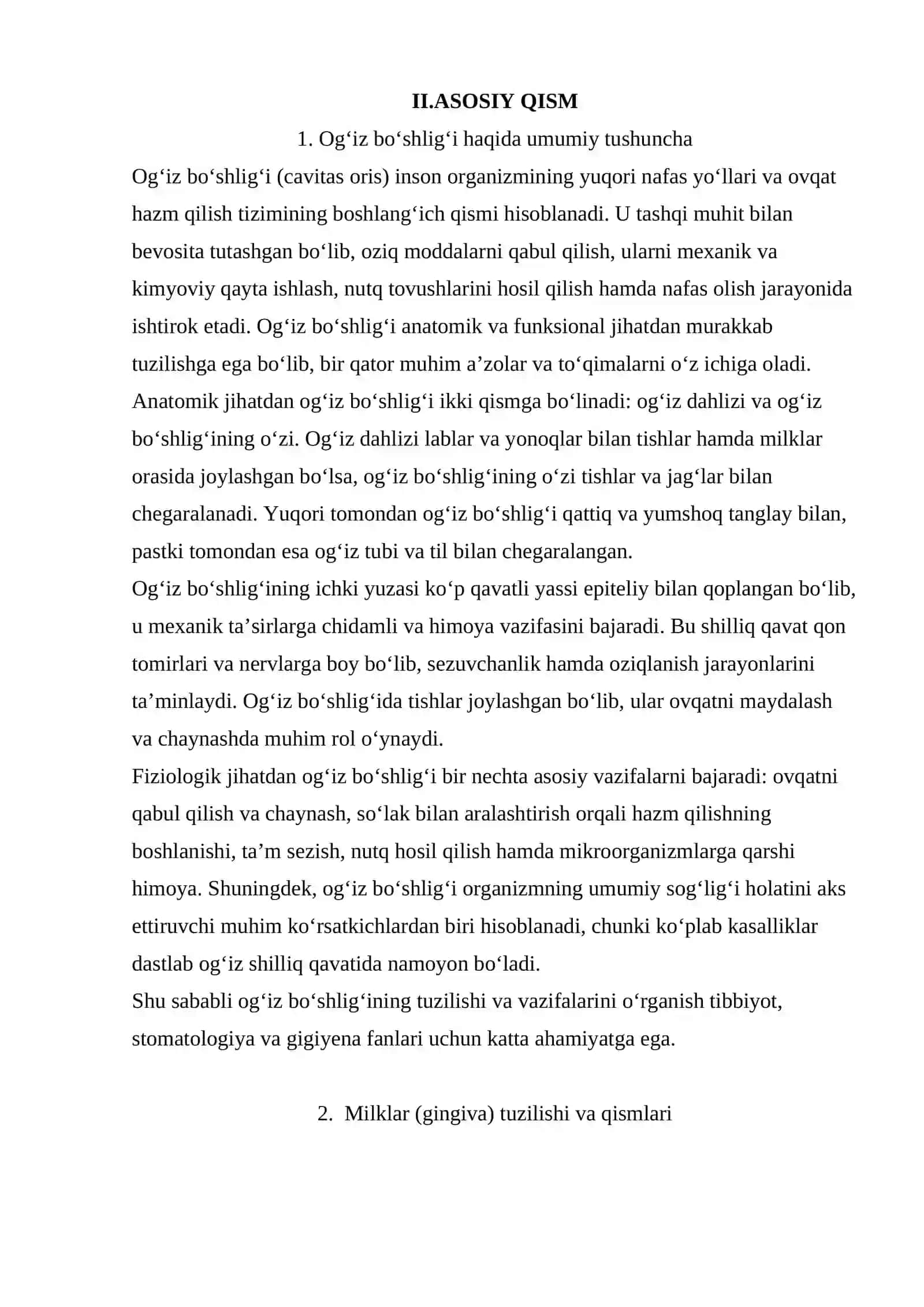 Og'iz bo'shlig'i anatomiya 3