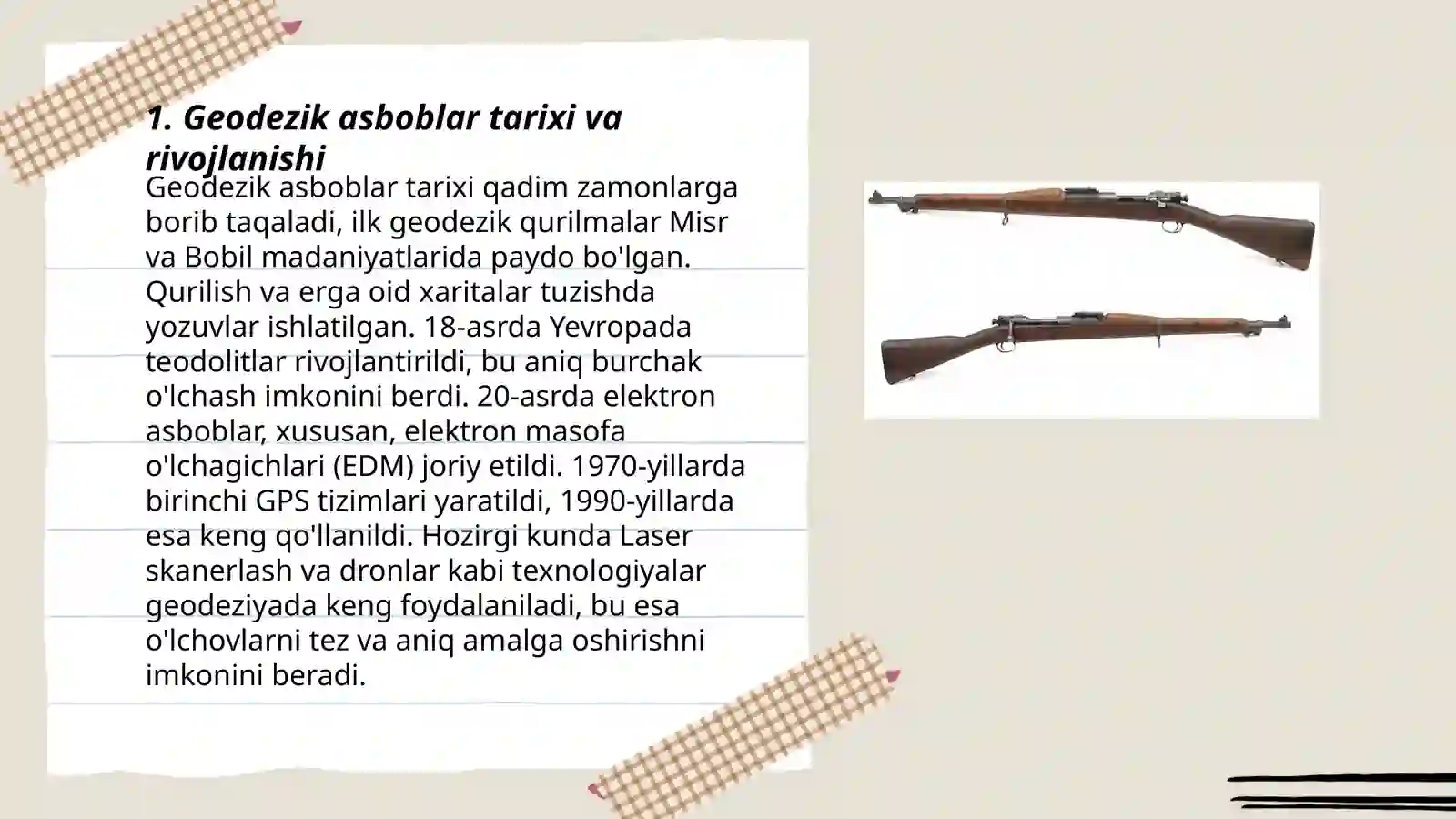 Zamonaviy geodezik asboblar 3