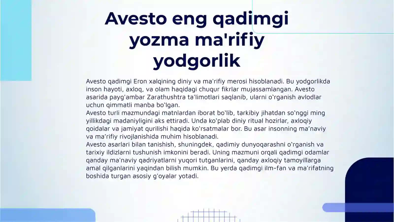 MA'RIFIY FIKRLAR ULARNING TARIXIYLIGI 3