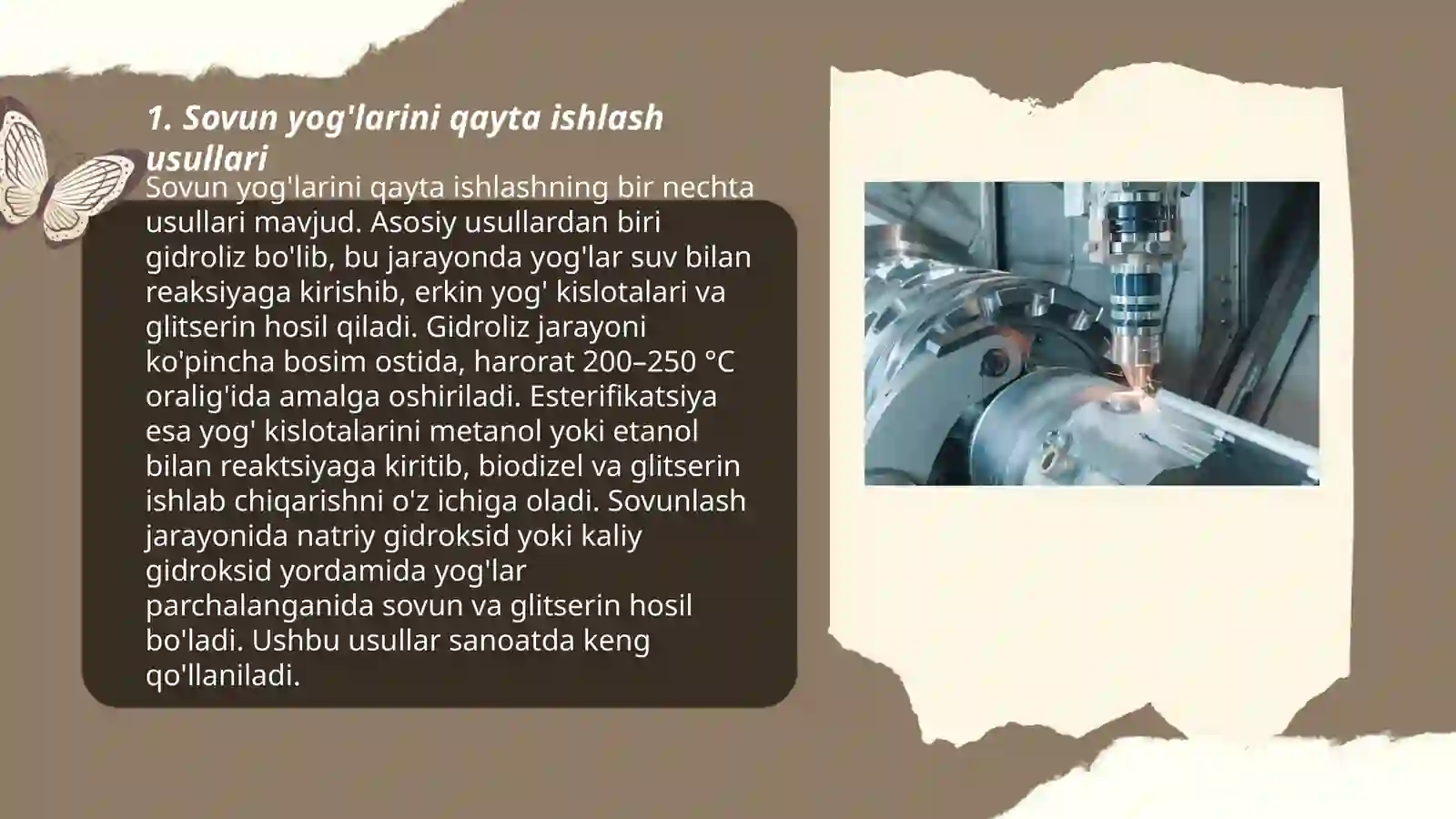 Sovun yog'larini qayta ishlash 3