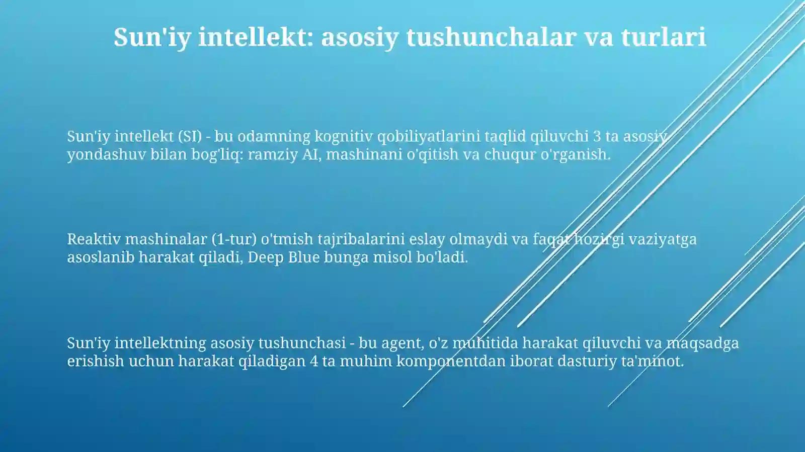 Sun'iy intellekt 3