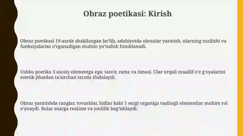 Obrazpoetikasi 3