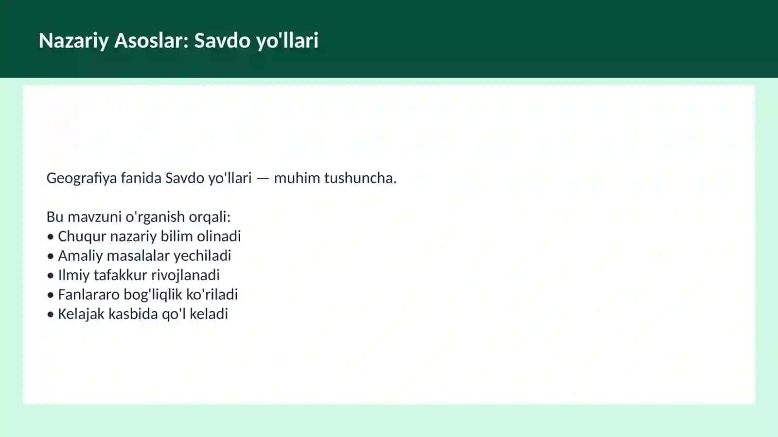 Transport geografiyasi 3