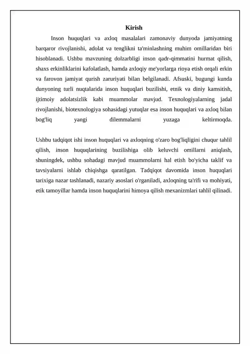 Referat: Inson huquqlari va etikasi 3