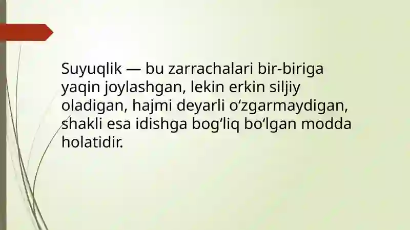 Suyuqlik va gazlar. Bosim 3