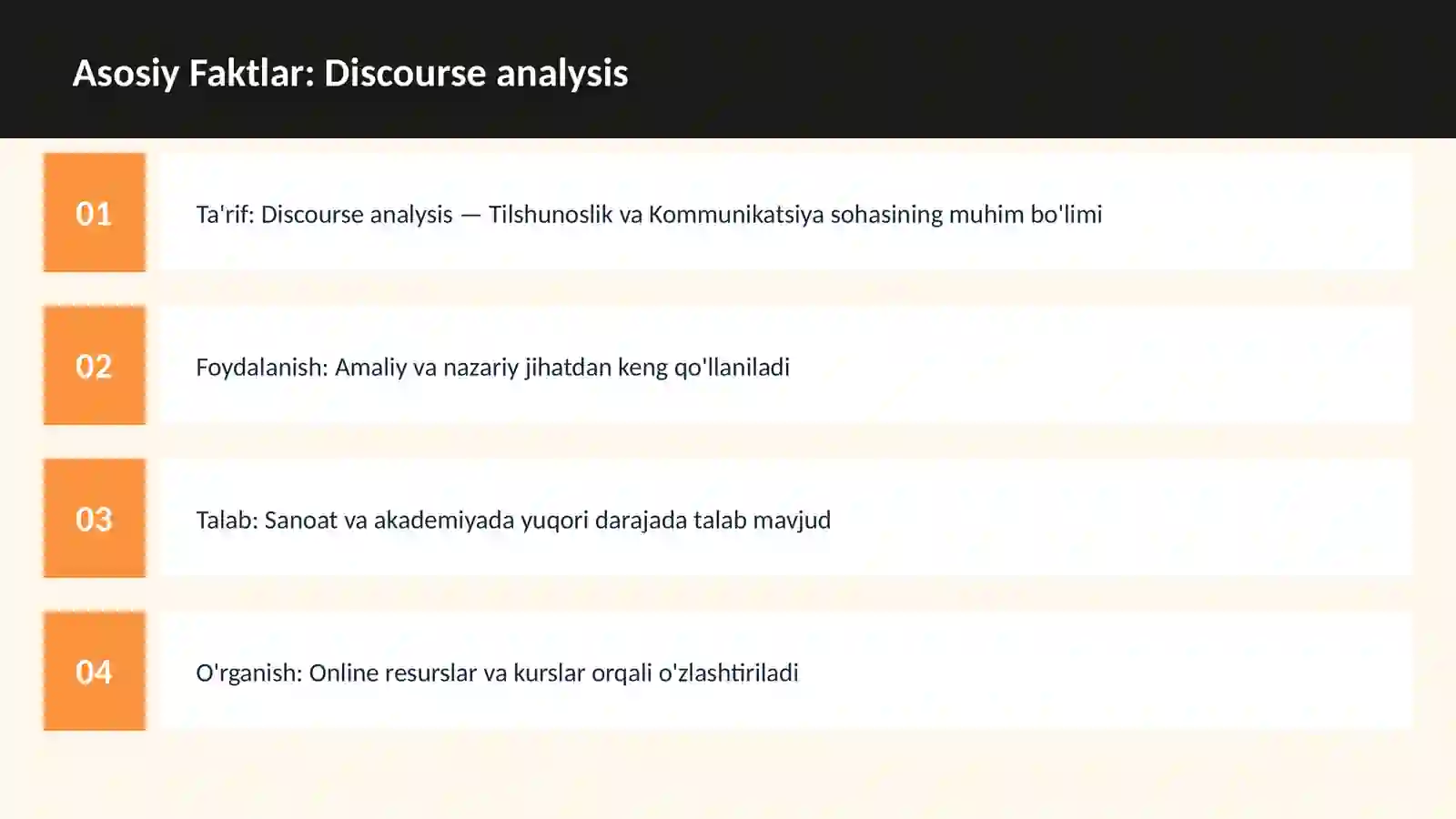 Discourse analysis 3