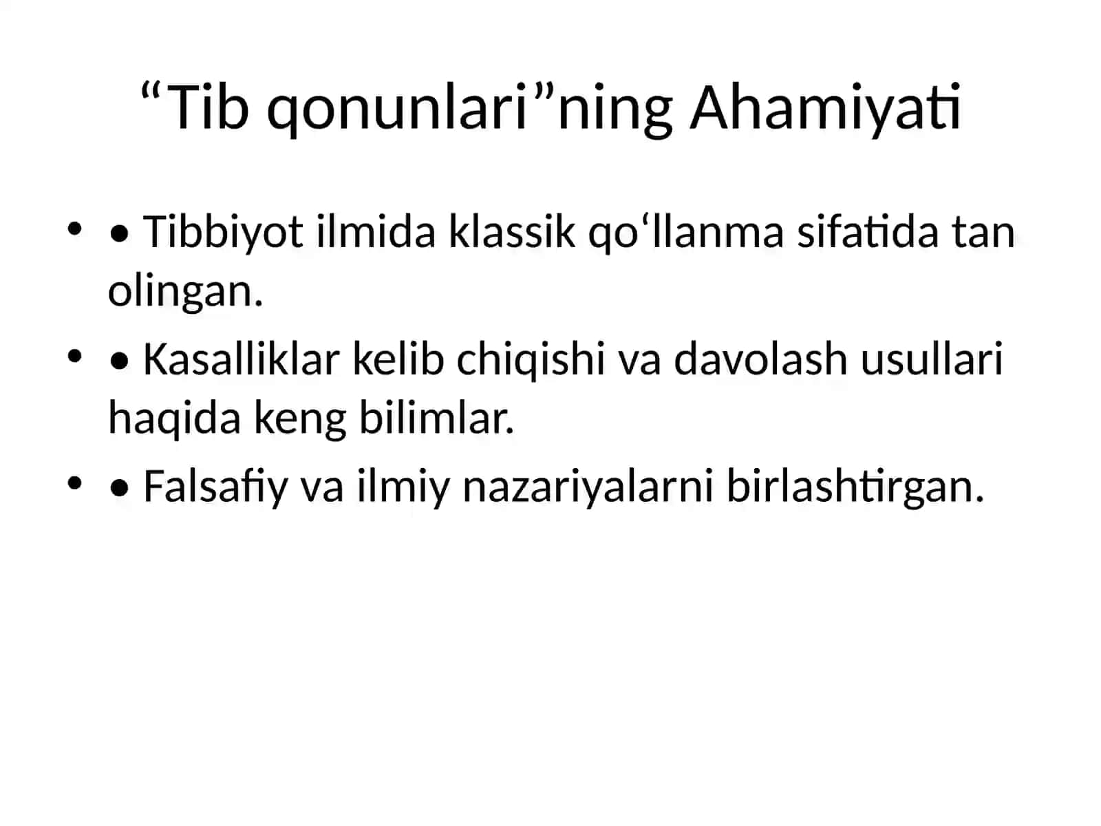 Ibn Sinoning Kasalliklari Kelib Chiqishidagi Falsafiy Nazariyalar 3