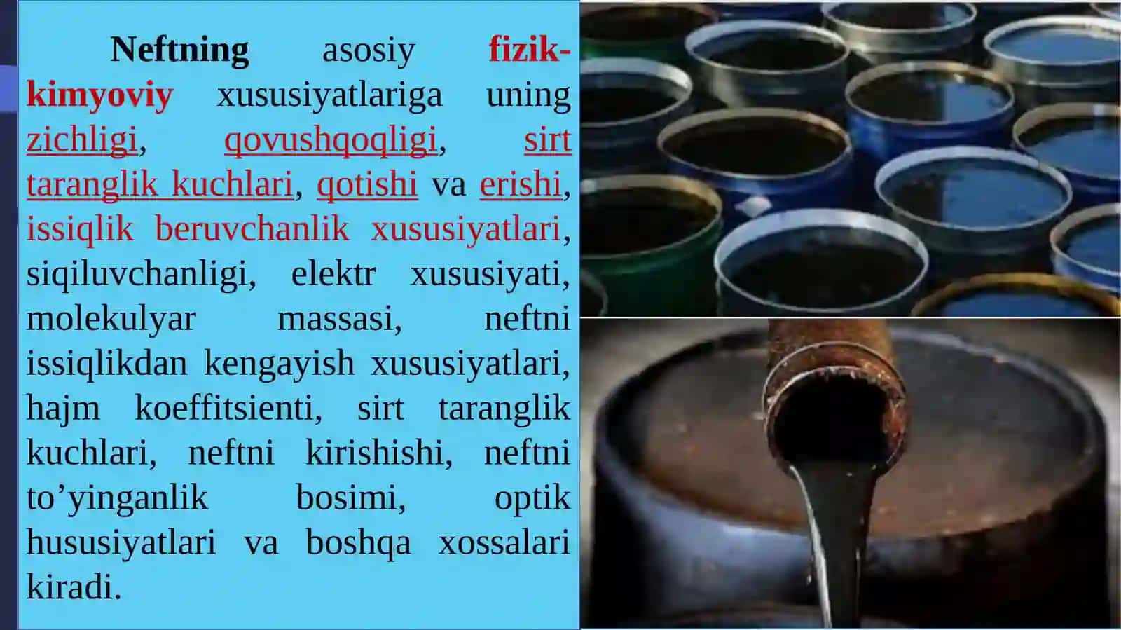 Neft, tabiiygaz va qatlamsuvlarining fizik-kimyoviy xususiyatlari 3