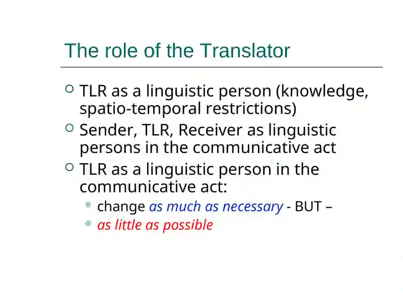 TYPES OF TRANSLATION 3
