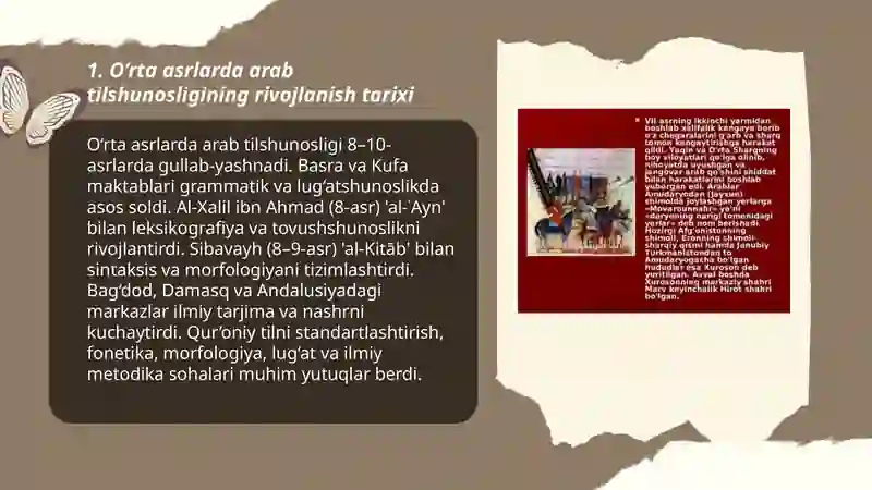 O‘rta asrlarda arab tilshunosligi 3