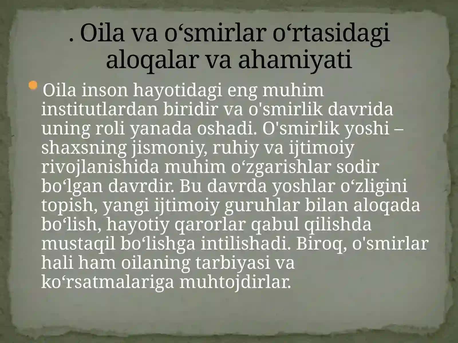Oilavaoʻsmirlarning antialkogol reabilitatsiya metodlari 3