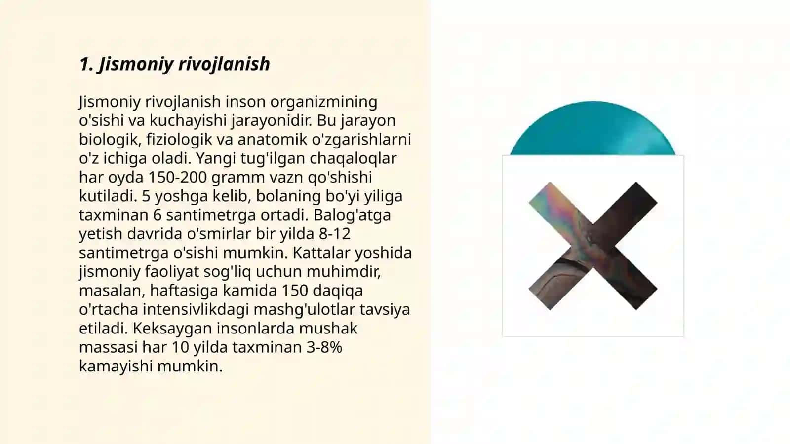 Jismoniy rivojlanish 3