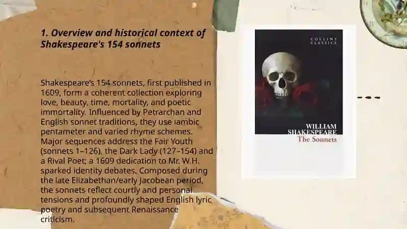 William Shakespeare's 154 sonnets 3