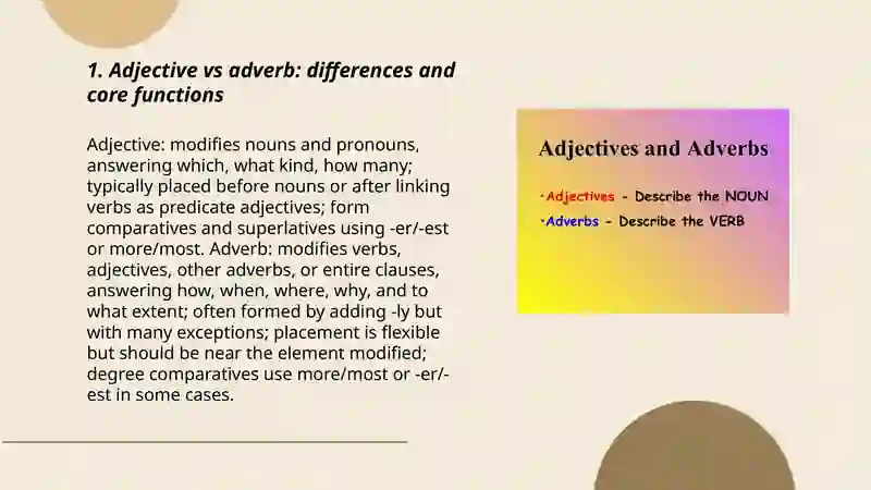 Adjectives-Adverbs 3