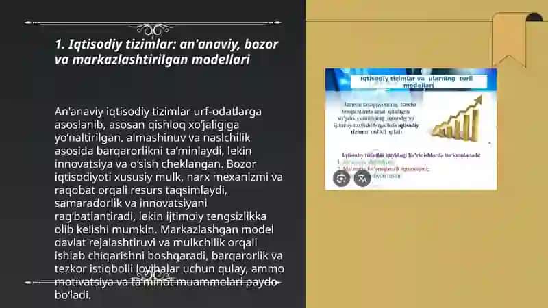 Ijtimoiy-iqtisodiy tizimlar 3