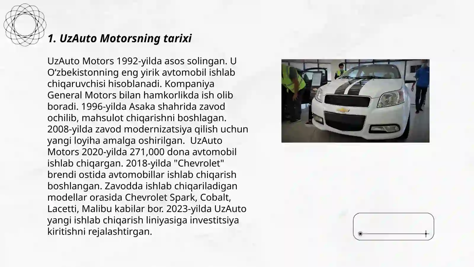 UzAuto Motorsning tarixi 3