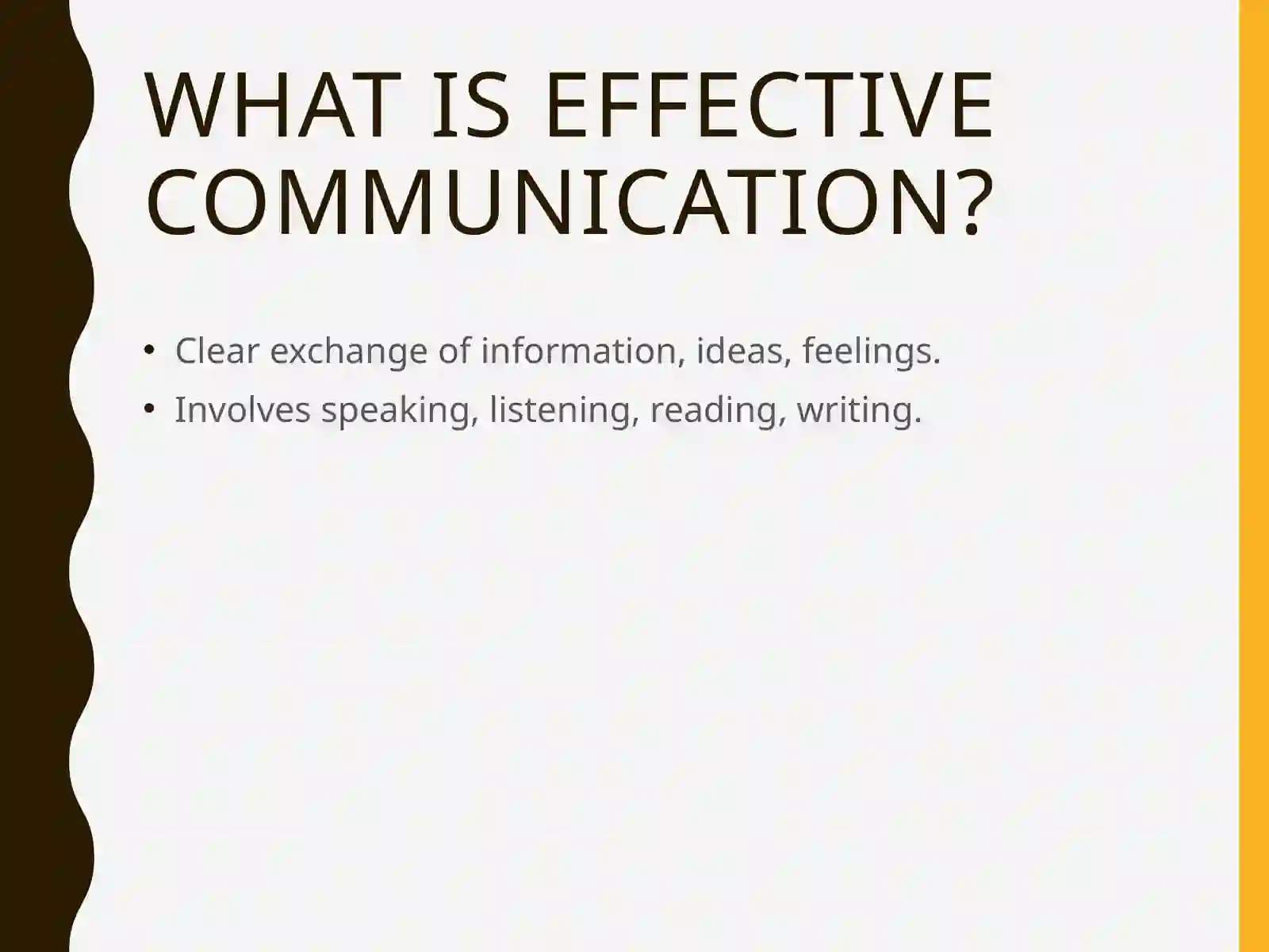 Effective Communication: Language & Linguistics 3