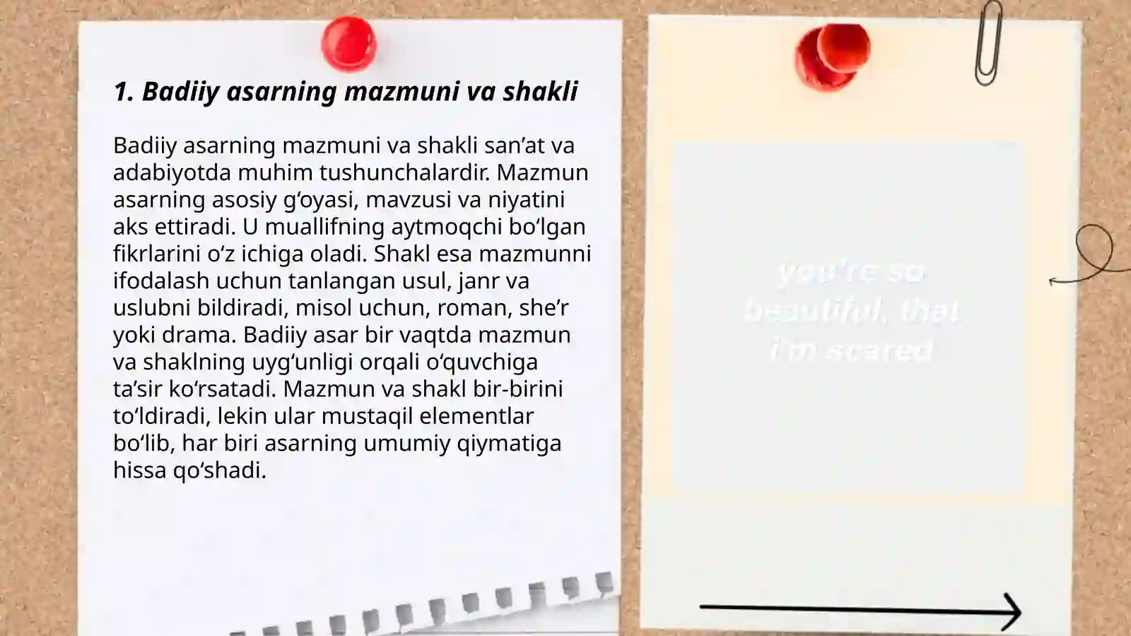 Badiiy asar badiiy komminukatsiya vositasi 3