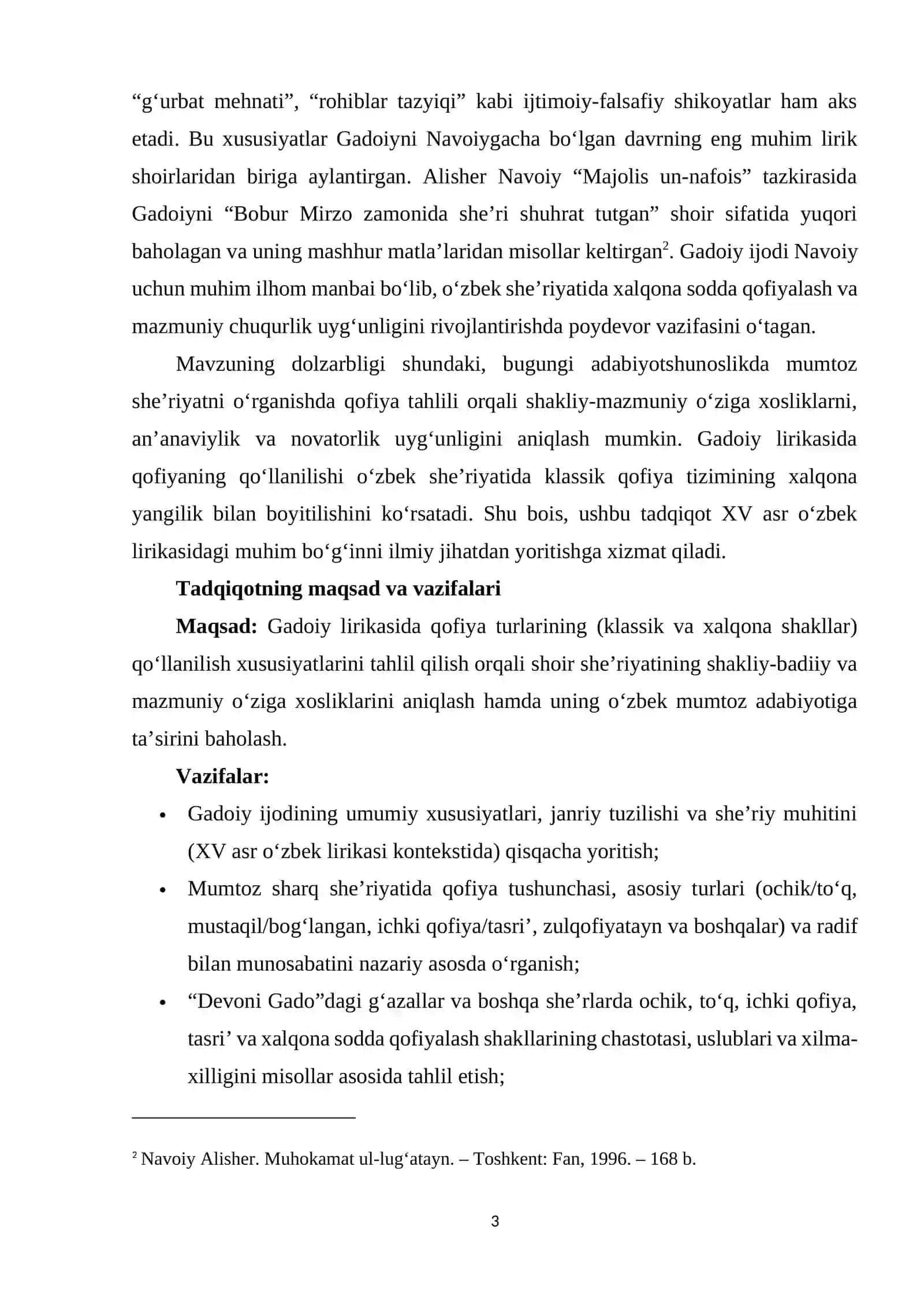 GADOIY LIRIKASIDA QOFIYA TURLARINING QO'LLANILISHI 3