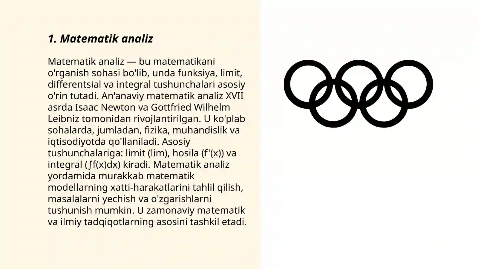 Matematik analiz 3