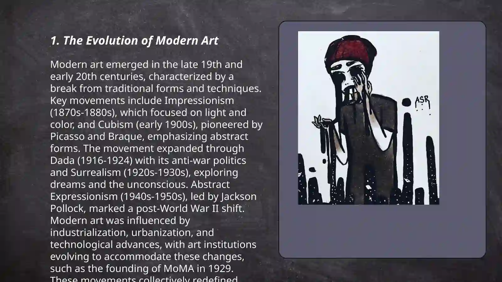 The Evolution of Modern Art 3