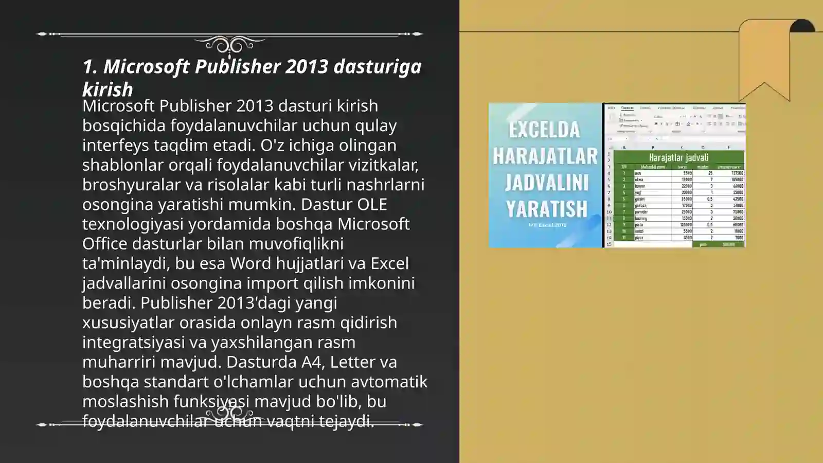 Microsoft Publisher 2013 dasturi 3
