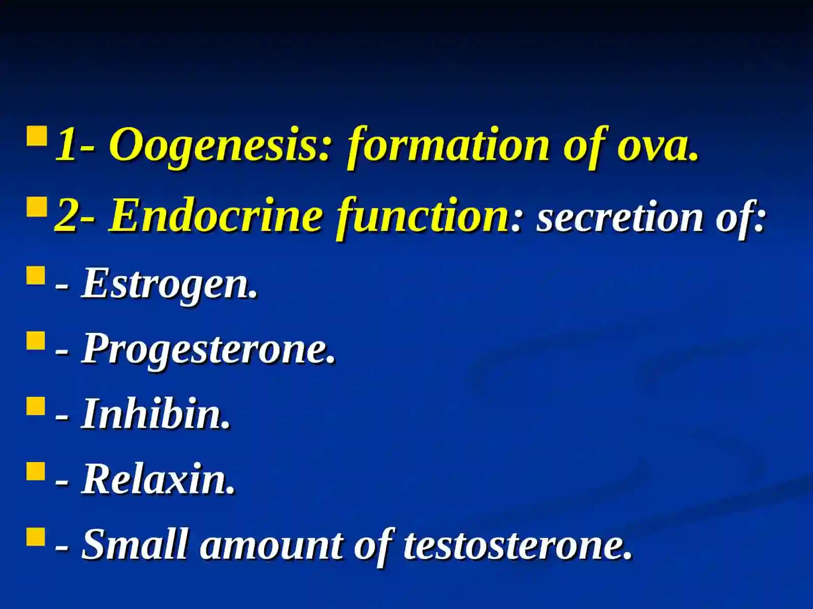 Female reproductive system 3