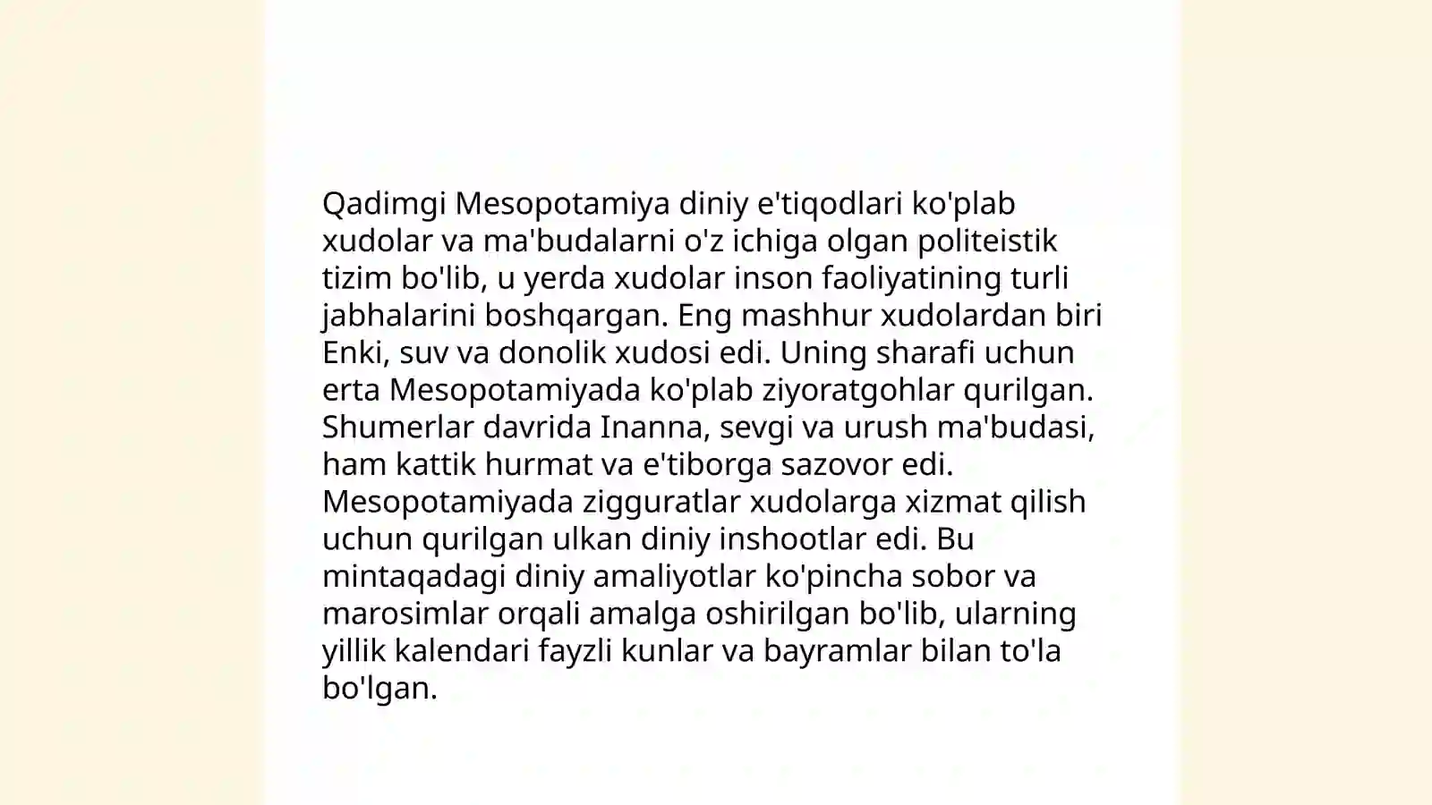 Yaqin sharq va shimoliy Afrika mamlakatlari tarixi va dini 3