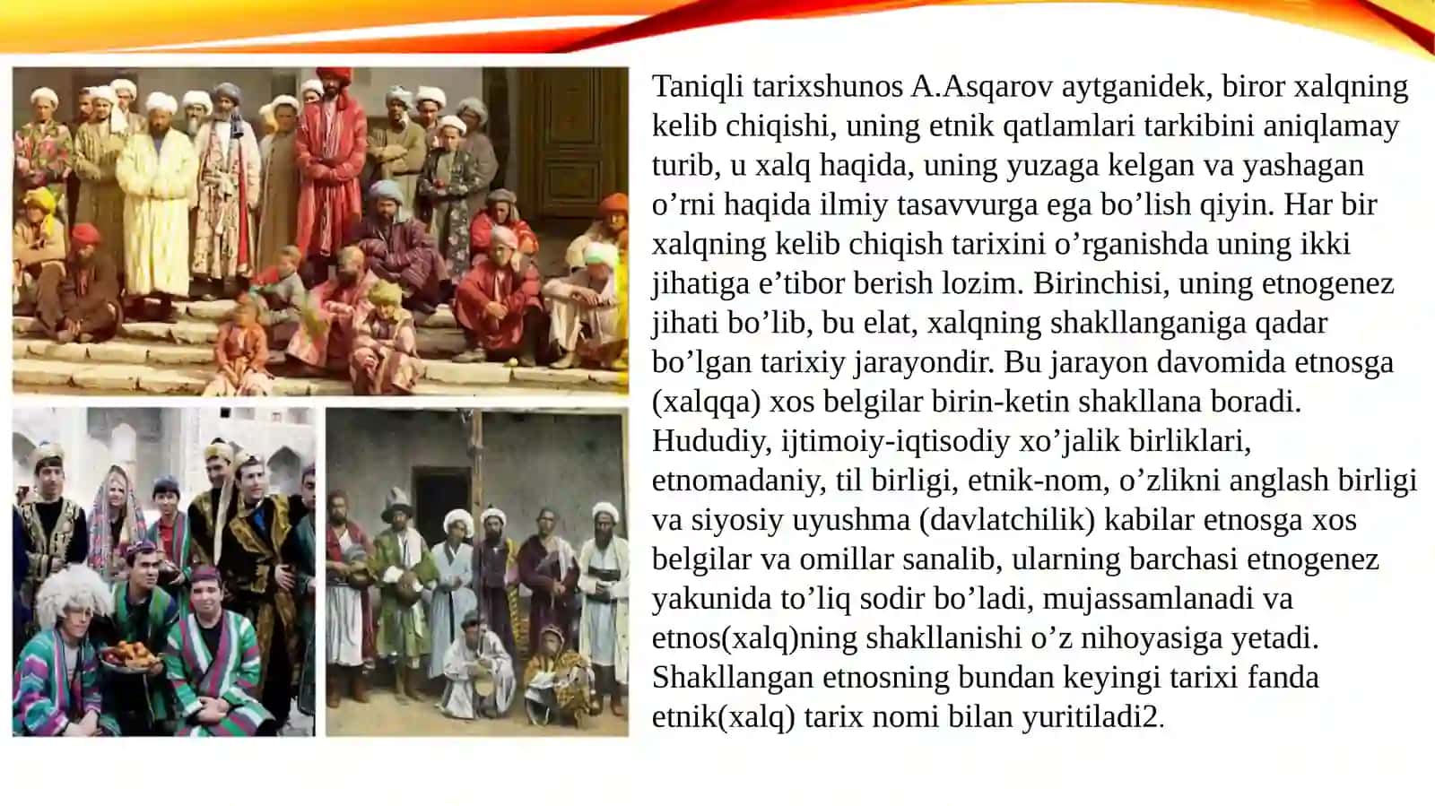 Oʻzbekxalqining shakllanish jarayoni 3