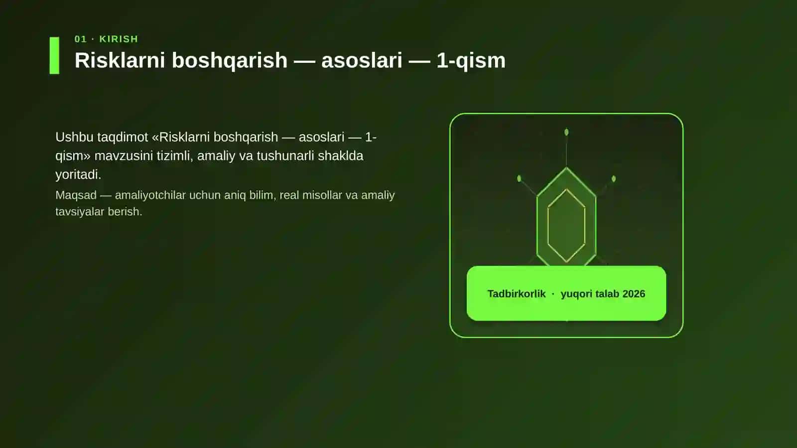 Risklarni boshqarish — asoslari — 1-qism 3