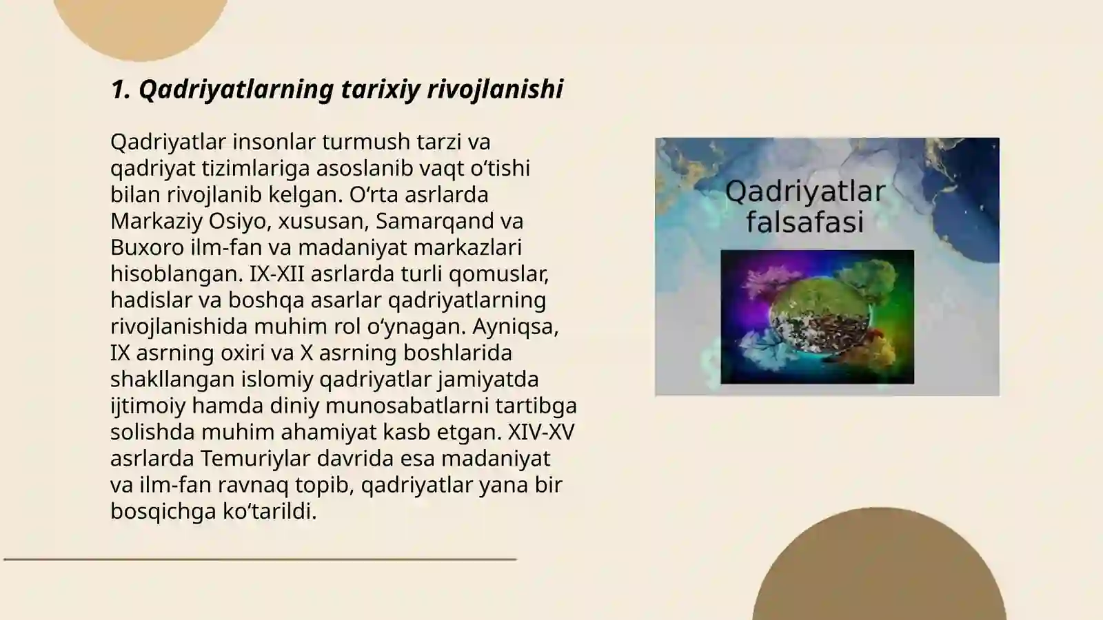 Qadriyatlar falsafasi 3