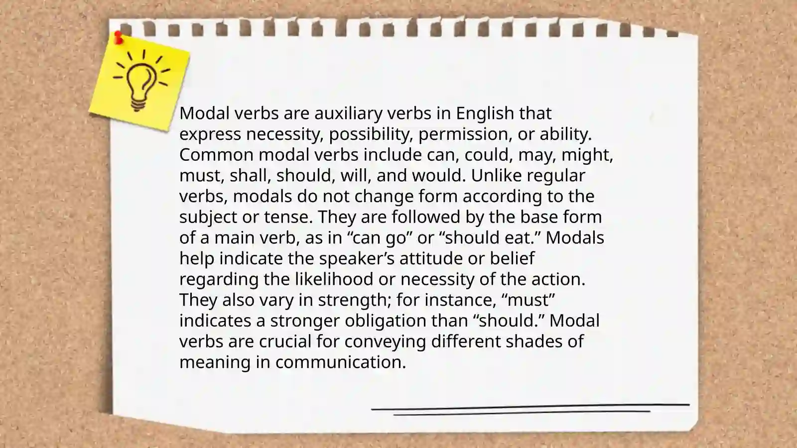 Modal verbs 3