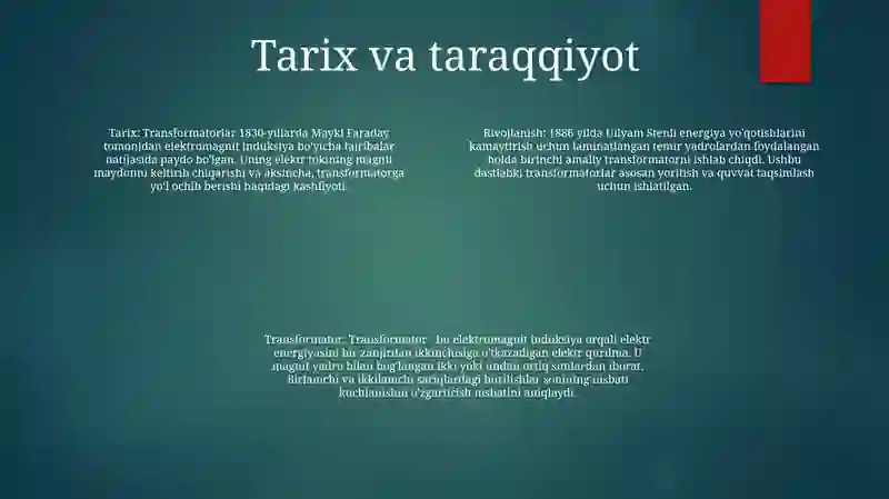 Transformator 3