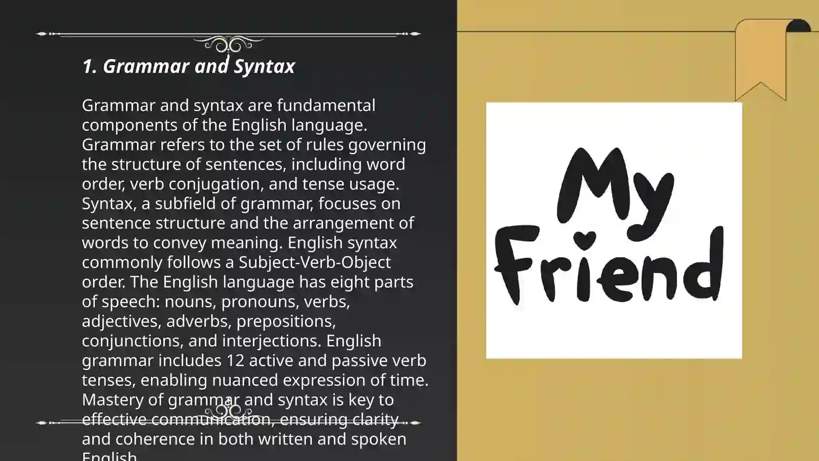 Grammar and Syntax 3