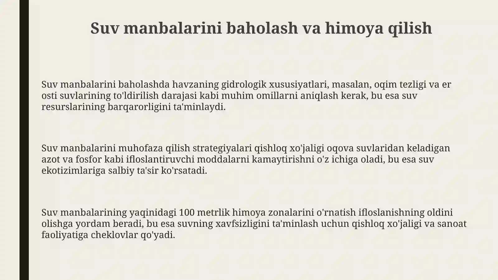Suvi sifatini yaxshilashning asosiy usullari 3