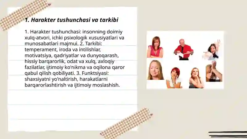 Harakter 3