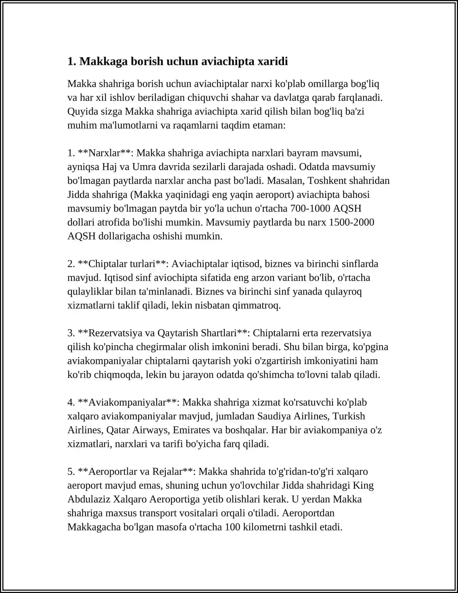 MAKKA YU MADINA SHAHRIGA BORISH,AVIAKOMPONIYALARI,HOTELLARI HAQIDA 3