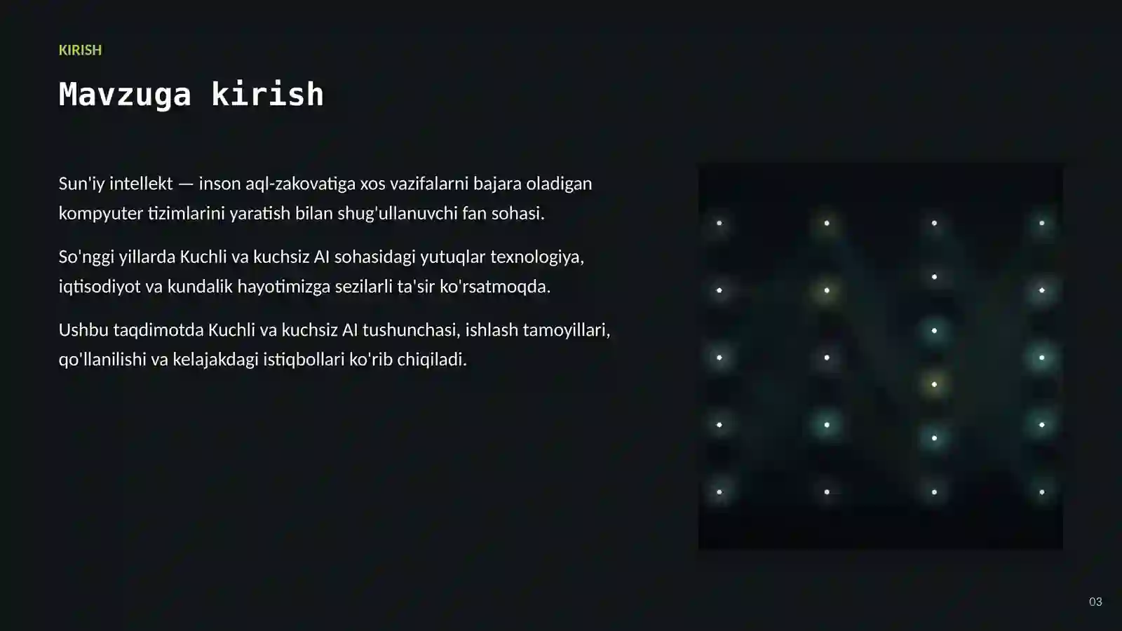 SUN'IY INTELLEKT ASOSLARI 3