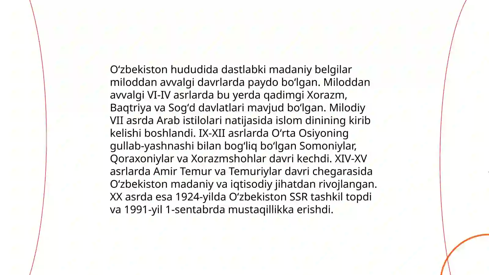Oʻzbekiston tarixi 3