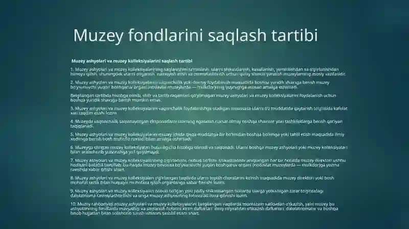 Namangan Viloyati Tarixi va Madaniyati Davlat Muzeyi 3