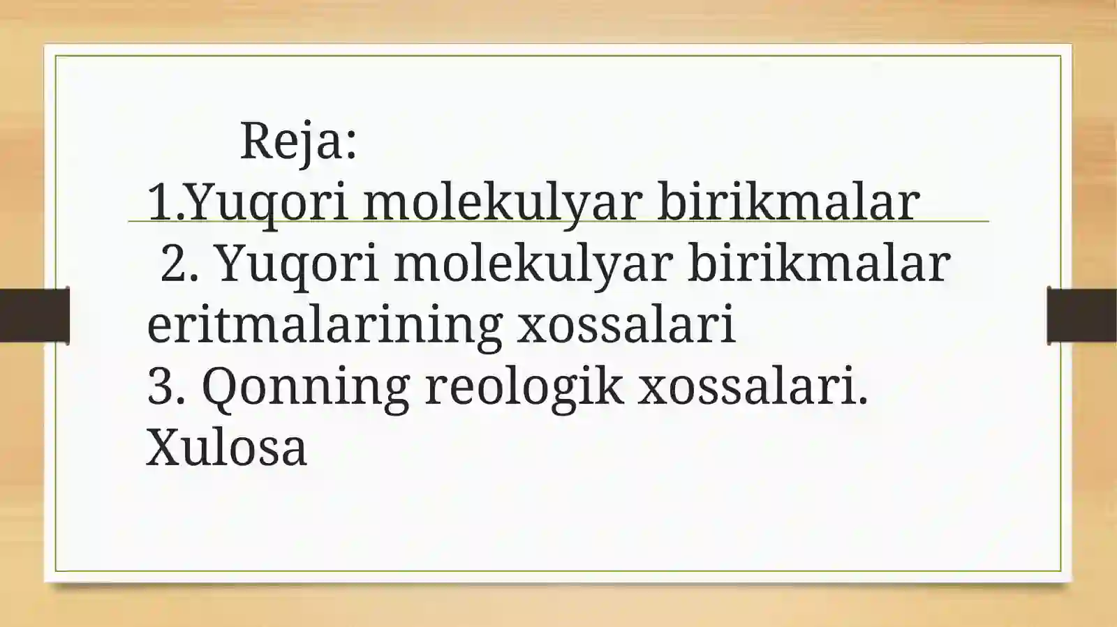 Tibbiy kimyo fanidan mustaqil ishi 3