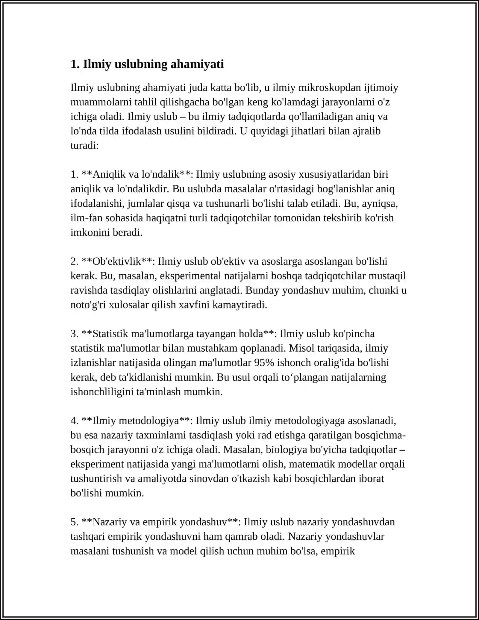 ILMIY USLUB VA UNING XUSUSIYATLARI 3