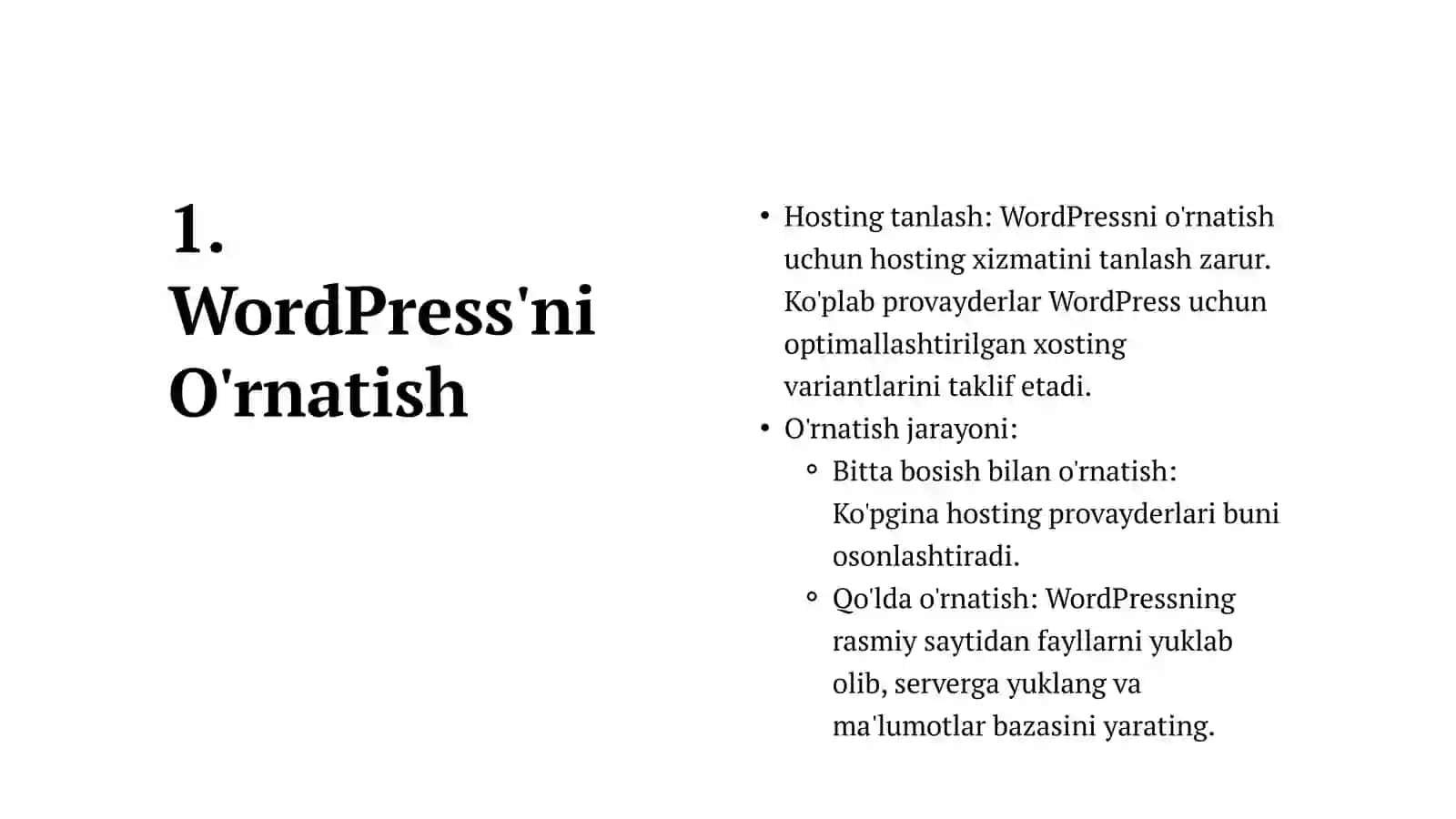 WordPress CMS 3