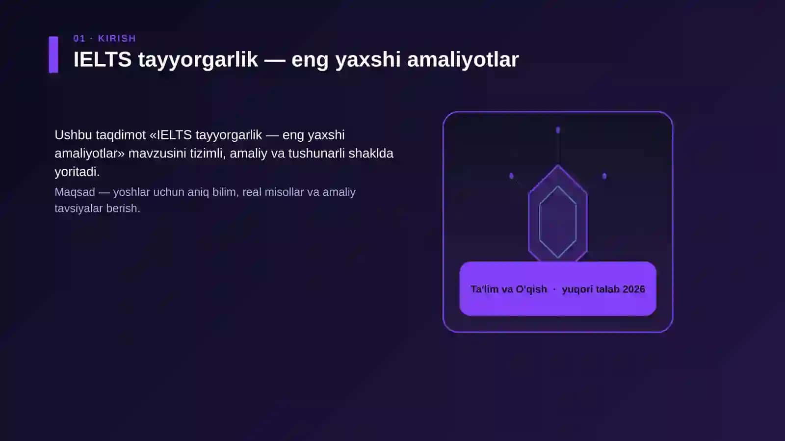 IELTS tayyorgarlik — eng yaxshi amaliyotlar 3