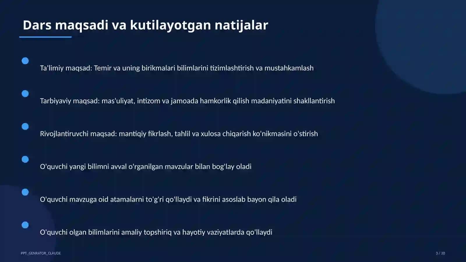 Temir va uning birikmalari (9-sinf) 3